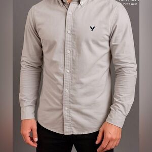 American Eagle Outfitters Casual gray shirt xL